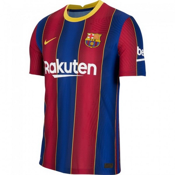 Camiseta Barcelona 1ª 2020 2021 Azul Rojo